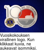 Vuosikokouksen virallinen logo. Kun klikkaat kuvia, ne aukeavat isommiksi.