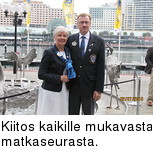 Kiitos kaikille mukavasta matkaseurasta.
