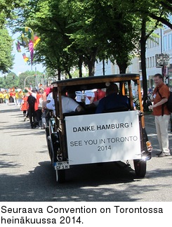 Seuraava Convention on Torontossa heinkuussa 2014.