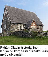 Pyhn Olavin historiallinen kirkko oli komea niin sislt kuin mys ulkoapin