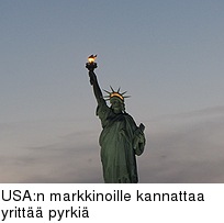 USA:n markkinoille kannattaa yritt pyrki